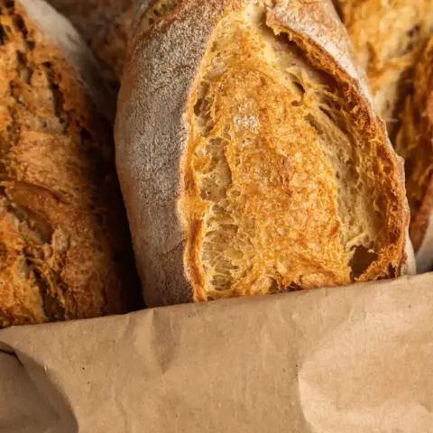 Pan de bocadillo blanco