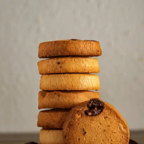 Galletas de chocolate y avellanas