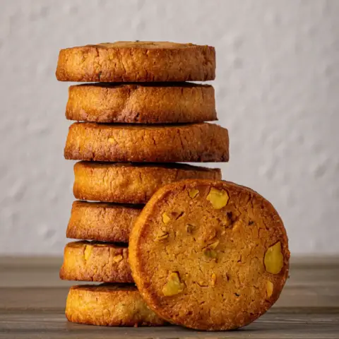 Galletas de Pistacho y Naranja