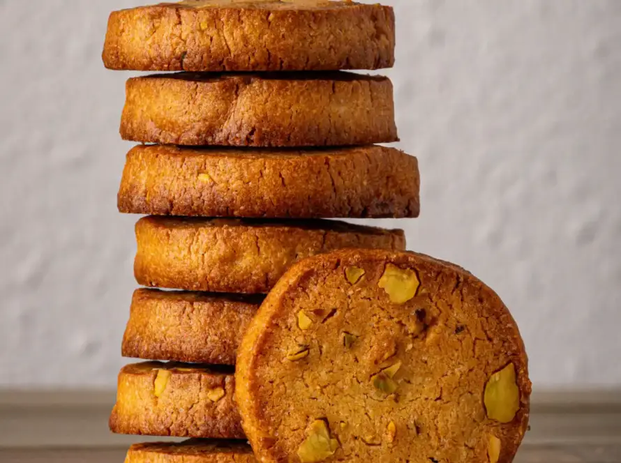 Galletas de Pistacho y Naranja
